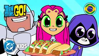 Cozinhando com os Titãs! 👨‍🍳 | Teen Titans Go! em Português 🇧🇷 | @DCKidsBrasil
