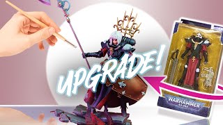 Mcfarlane Warhammer 40k Sister of Battle Action figure conversion... not a Space Marine this time