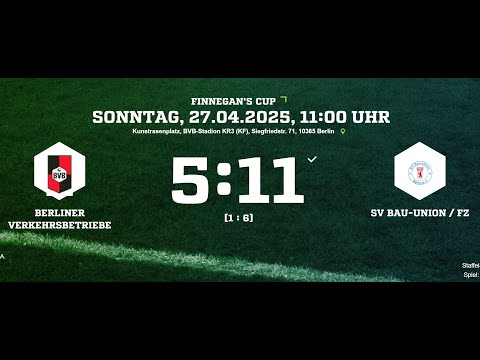 BVB49 vs SV Bau-Union /​ FZ | Finnegan's Cup