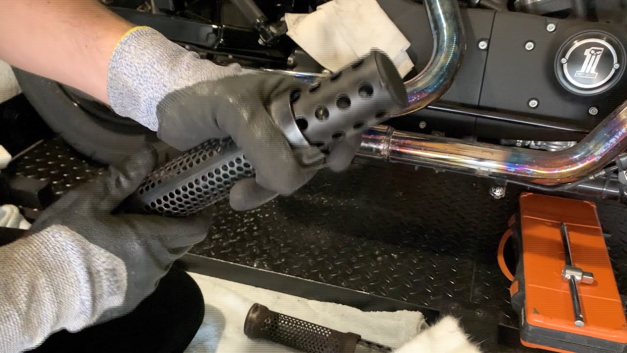 Trop de bruit !!! Modification des chicanes sur échappement Vance & Hines