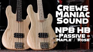 Video thumbnail for Crews Maniac Sound NPB HB Passive  "Maple"/"Rose" SOUND SAMPLE by 楽器好きにはたまらない! フーチーズ 渋谷店 / Guitar Shop Hoochie's