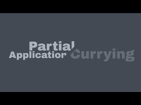 Partial Application Vs Currying Javascript