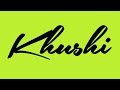 Khushi Name Signature Style | Khushi Signature Style | K Name Signature Styles