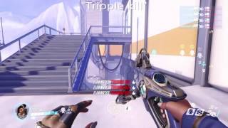 Overwatch - 6 kills in a row is a sextuple kill