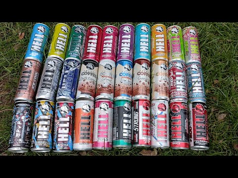 HELL Energy Drink All Flavors UPDATED 2021