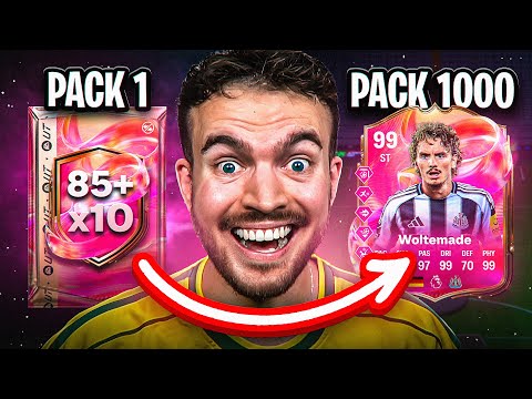 I opened 1000x 10x85+ packs and drew __ 99s 🔥🔥 (RTG SPECIAL DAY 143)
