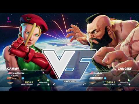 STREET FIGHTER V Cammy [FurakiUchiha] vs Zangief [KingKoto]