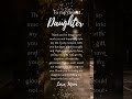 To My Daughter Inspiring Daughter Quotes Positivevibes Motivation Shortmotivationalvideo