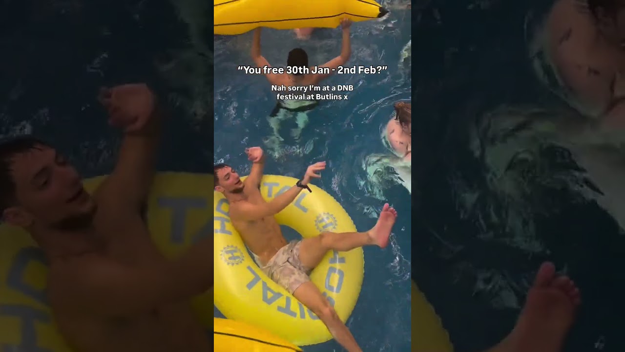 3 day DNB weekender at Butlin? Yes pls ✅ #dnb #rave #festival