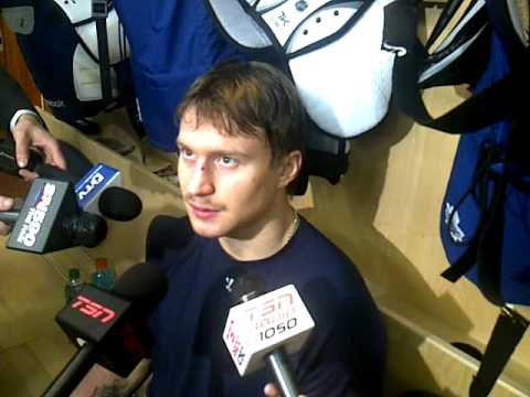 Leafs center Mikhail Grabovski on Nov. 12 loss to Senators