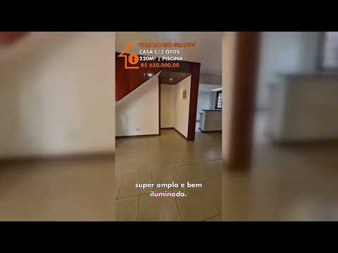 📺 Casa Duplex 220m² no Condomínio Vale do Rio Grande – Taquara | Completto GI