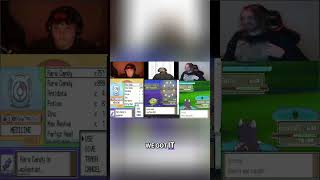 Epic Pokemon Catch! Streamer Names New Buddy 'Gassy'! #shorts