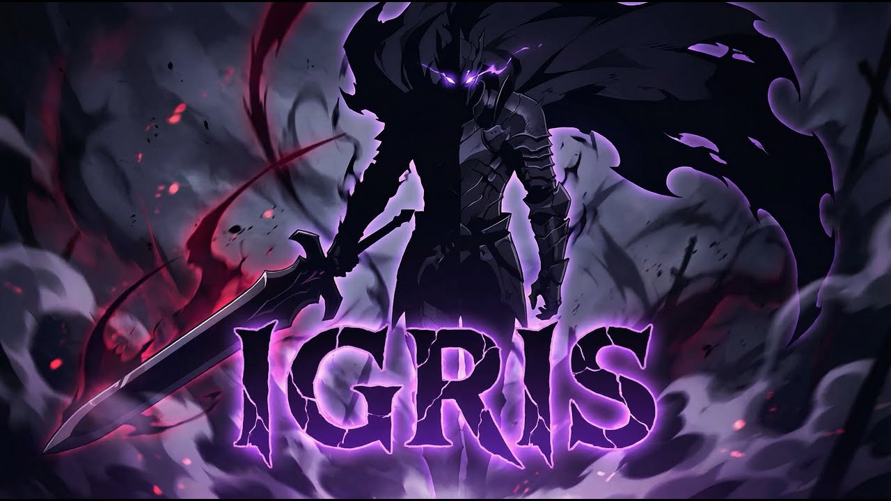 Solo Leveling – Igris In The Dark | Shadow Monarch Knight Neon EDM Anthem