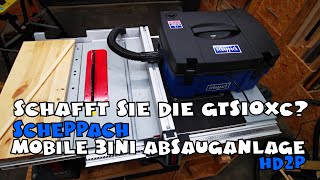 Das kann die Scheppach Absauganlage HD2P 3in1