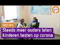 GGD test steeds meer kinderen in de coronateststraat