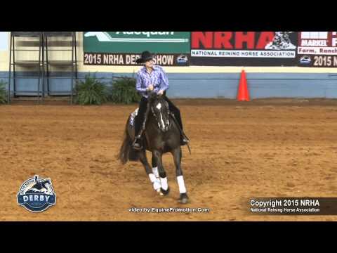 Jenanne Overgaard and Electric Grid 15 NRHA Derby