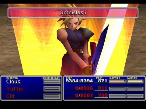 Emerald Weapon - RECORD Solo Cloud 8 x OMNISLASH, NO LUCKY 7 in 3:10