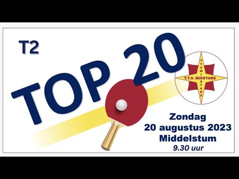 Top 20 Middelstum 2023 - Tafel 2