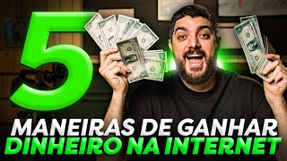 5 MANEIRAS FÁCEIS DE GANHAR DINHEIRO NA INTERNET EM 2025 (PASSO A PASSO)