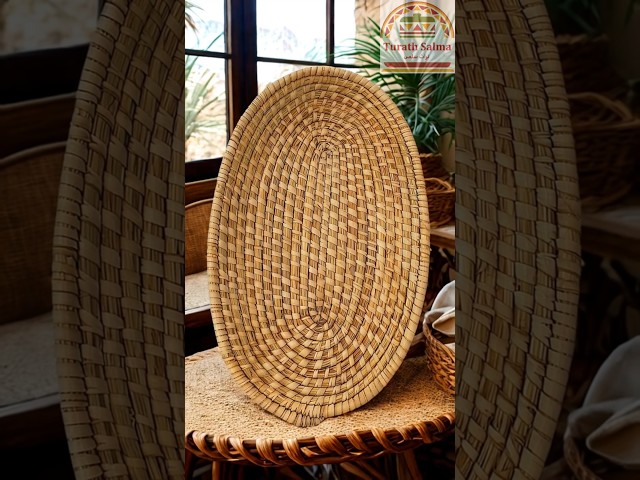 صحن خوص بيضاوي