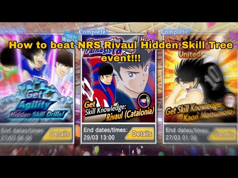 How to beat NRS Rivaul Hidden skill tree event![Captain Tsubasa Dream Team]