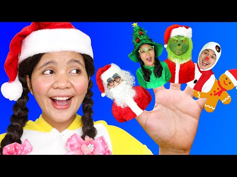 Christmas Finger Family Nursery Rhyme Song for Kids