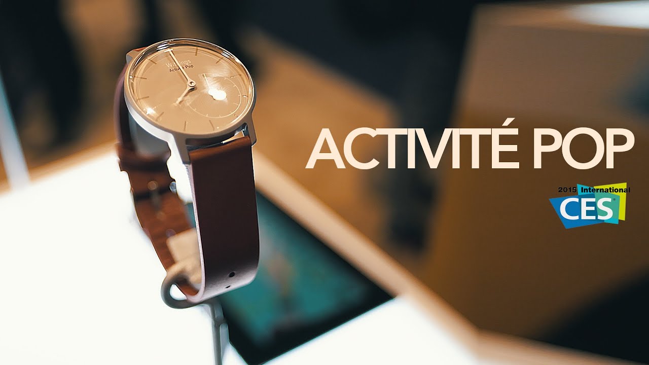 Умные часы Withings Activite Pop, розовые