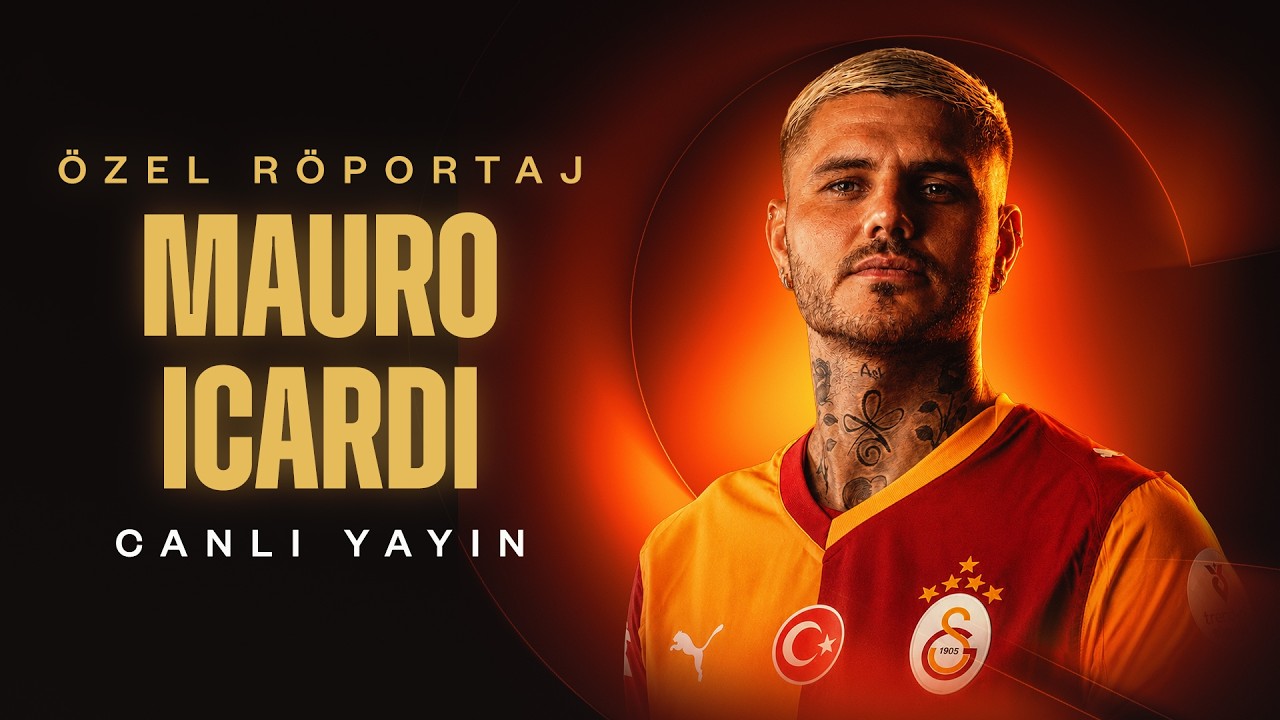 🔴 CANLI | Kaptan Mauro Icardi ile YouTube Katıl Sarı-Kırmızı Paket üyelerine öncelikli Özel Röportaj