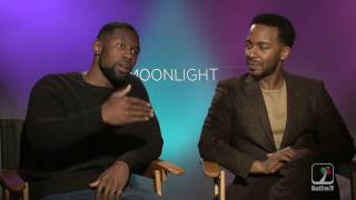 MOONLIGHT interviews w/ Andre Holland and Trevante Rhodes video