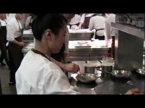 Busy at Corey Lee's 2 Michelin star Benu