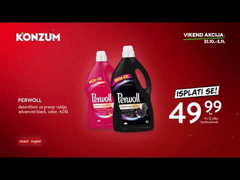 Konzum vikend akcija od 31.10 - 03.11.2019.