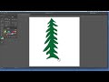 Adobe Illustrator Beginner Learn Pine Trees