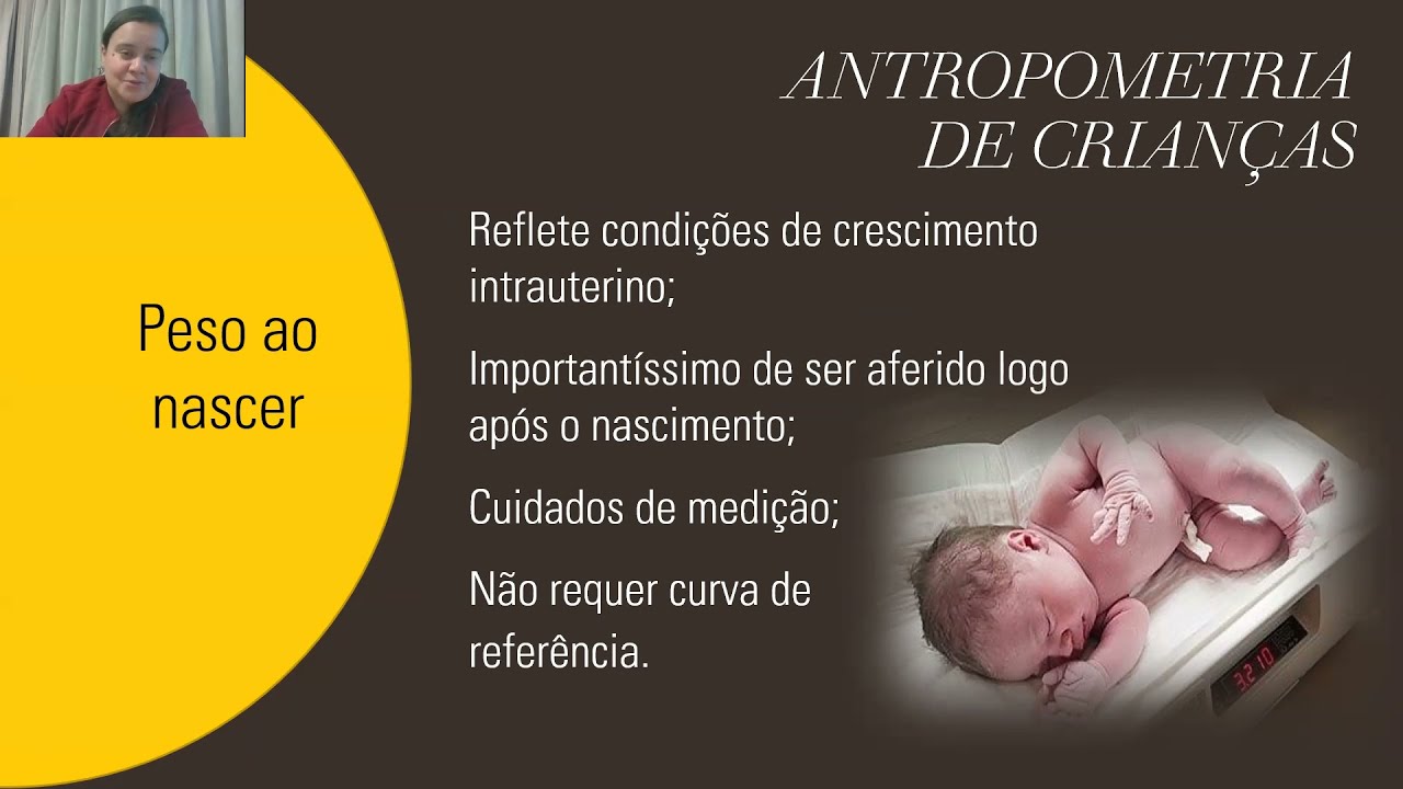 Avaliação Nutricional Antropométrica de Crianças e Adolescentes. Profa. Ana Eliza Port Lourenço