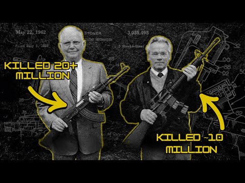They Built the World’s DEADLIEST Rifles | Eugene Stoner & Makhail Kalashnikov documentary