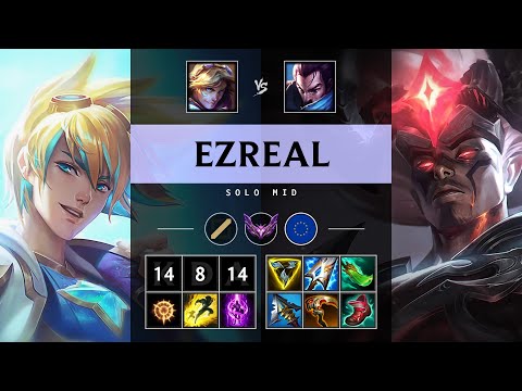 Ezreal Mid vs Yasuo: Triple Kill, Dominating - EUW Master Patch 14.24