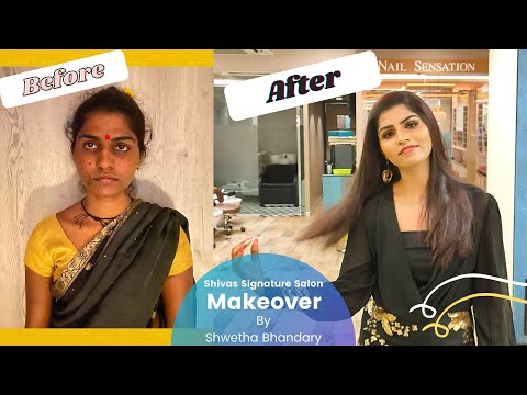 Makeover at Shivas Signature Salon | By Shwetha...
