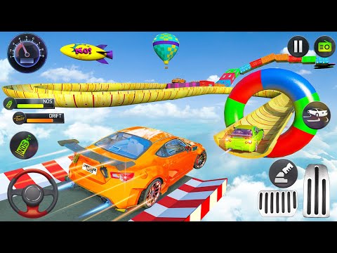 Extreme Formula Car Racing Stunts 3D - Impossible Mega Ramp GT car 3D - Android gameplay #3