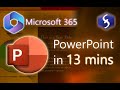 Microsoft PowerPoint Presentation Tutorial In 13 MINS COMPLETE