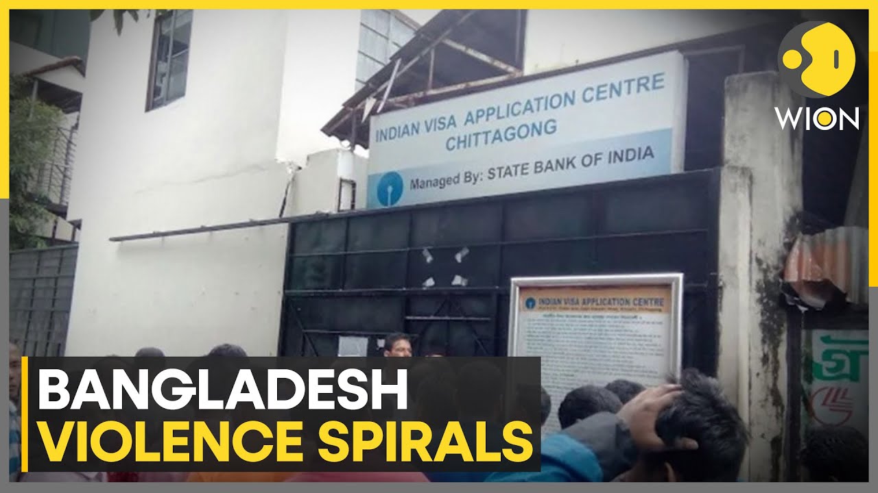 Bangladesh Protests: India Has Closes Its Visa Center in Chittagong Amid Violence & Chaos |WION News