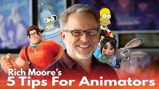 Wreck-it Ralph 2 Director Rich Moore's 5 Rules for Animators video