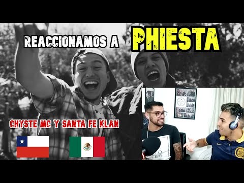 REACCIÓN A CHYSTE MC Y SANTA FE KLAN - PHIESTA | UNA CONEXIÓN ÚNICA | CBADOS RAP