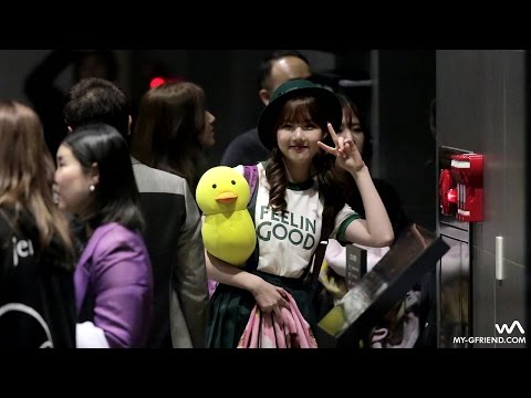 160405 여자친구 예린 & 아스트로, GOT7, 오마이걸, 라붐 @더쇼 퇴근길 직캠/Fancam by -wA-