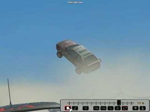 Cross Racing Championship crash