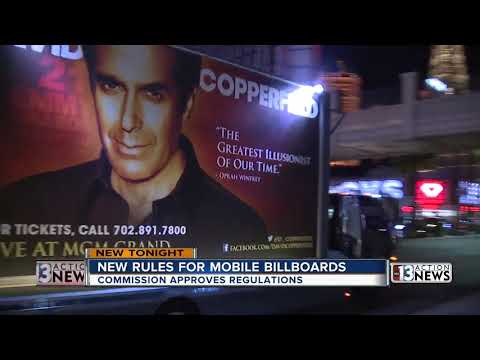 Mobile billboard company responds to new rules in Clark County