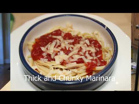 Thick and Chunky Marinara Sauce