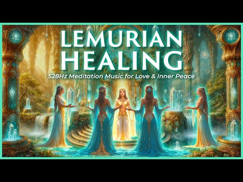 🩵 Lemurian Temple of Peace | 528Hz Healing Meditation Music to restore Love, Sleep & Inner Peace