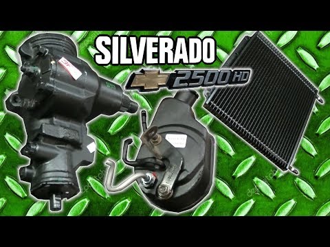 Silverado 2500HD Power Steering Pump, Steering Box, Cooler, Lines, Pitman & Idler Arm
