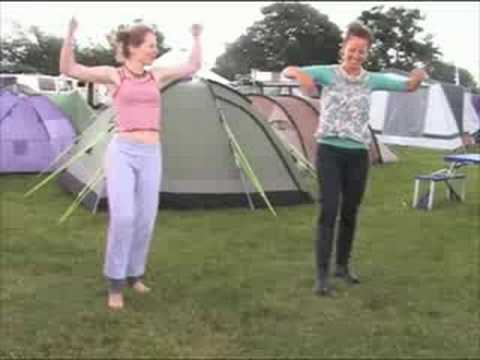 Drum Camp 08 - African Dancers - Saskia & Emma