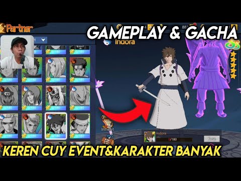 KEREN GAME NARUTO BARU BANYAK KARAKTER & EVENT GG WAJIB COBA - NINJUTSU KAISEN