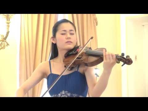 Yurina Arai, J.S. Bach Sonata No. 2 in A minor, BWV 1003, III, IV